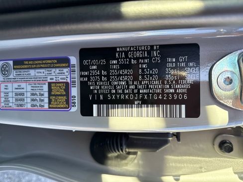 New 2026 Kia Sorento SX image 20