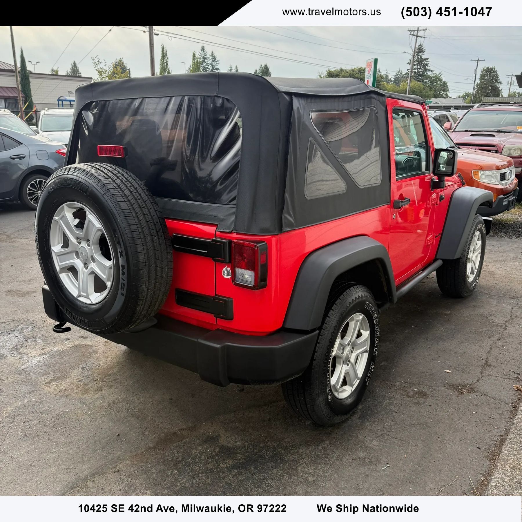 Used 2013 Jeep Wrangler Sport AWD/4WD image 4