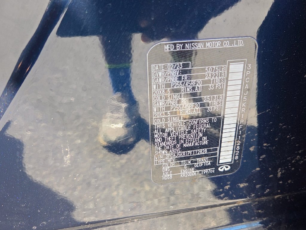 Used 2023 INFINITI QX55 Essential AWD/4WD image 5