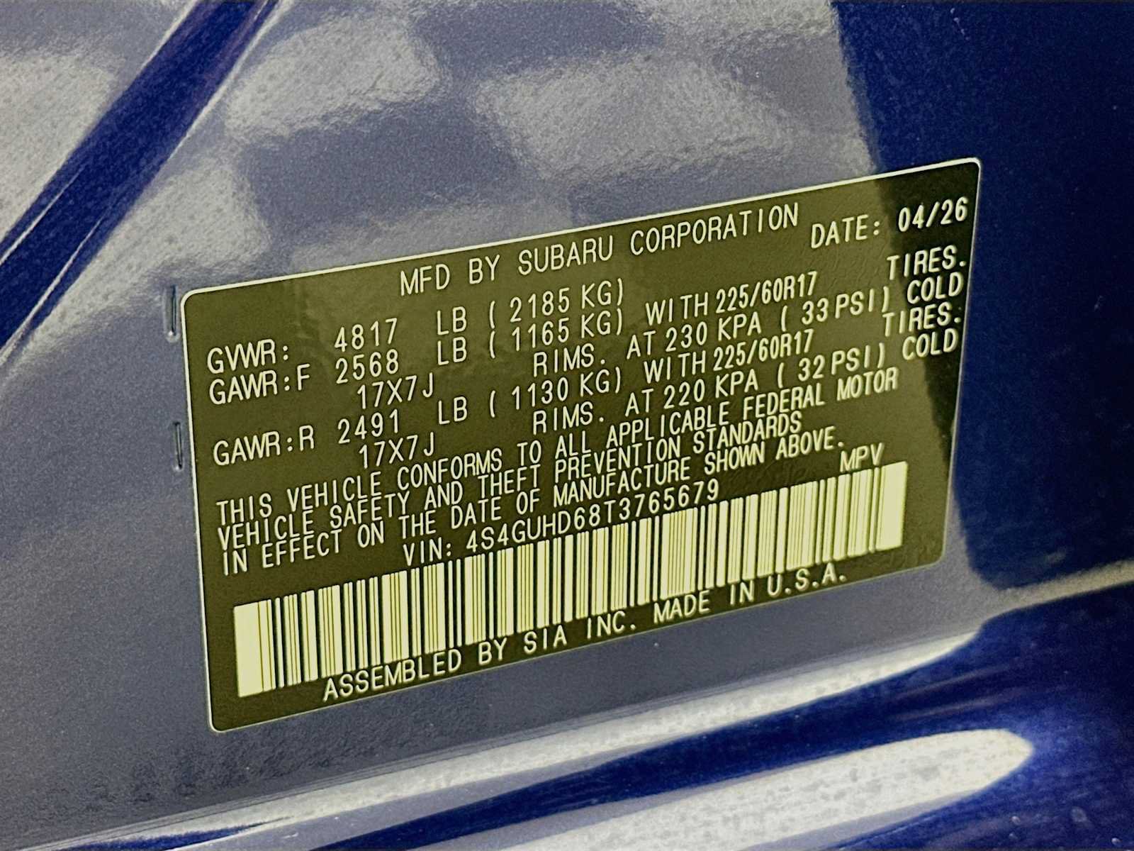 Certified 2026 Subaru Crosstrek 2.5i Premium AWD/4WD image 29