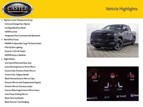 Used 2026 RAM 1500 Big Horn AWD/4WD image 16