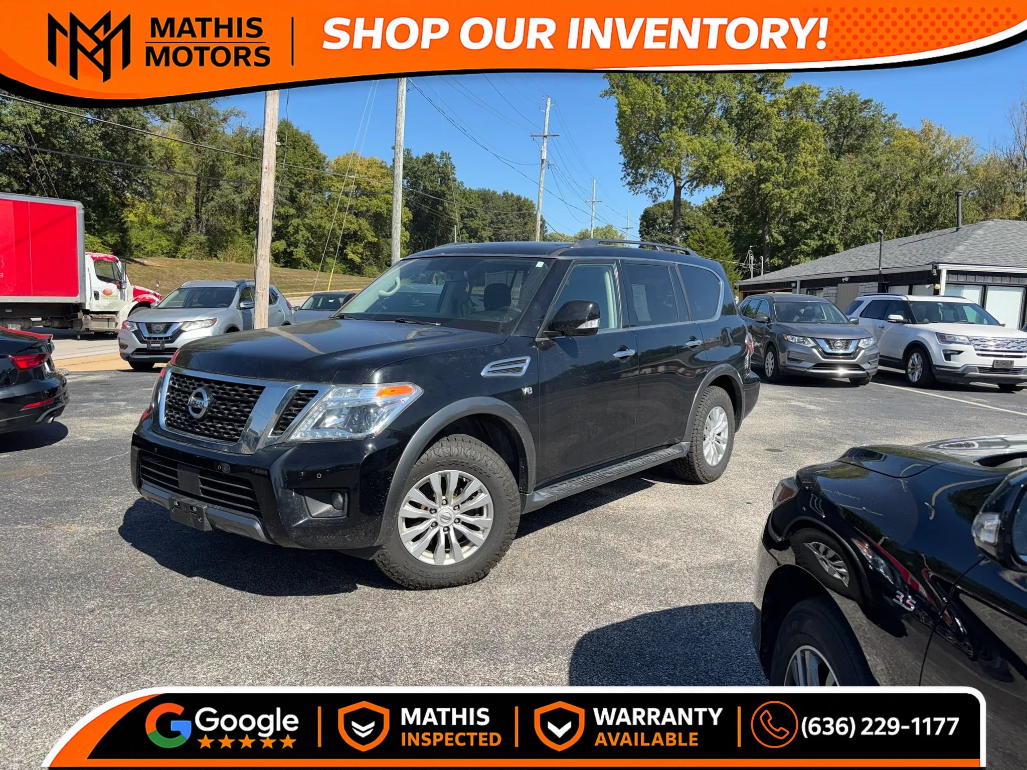 Used 2019 Nissan Armada SV w/ Driver Package AWD/4WD image 1