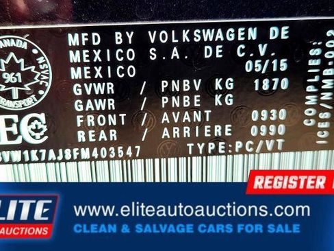 Used 2015 Volkswagen Jetta Sedan image 19