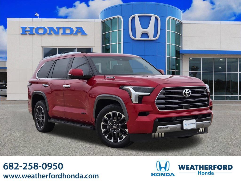 Used 2025 Toyota Sequoia Limited w/ Tow Technology Package AWD/4WD image 1