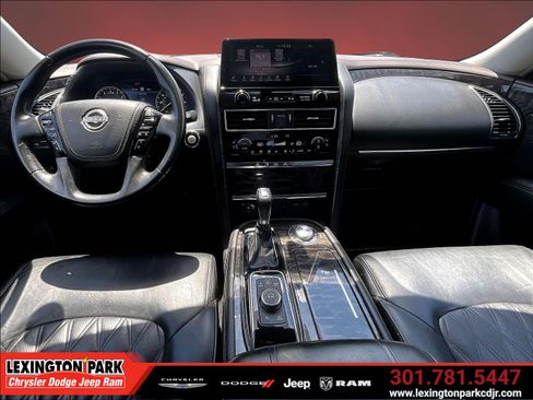 Used 2021 Nissan Armada Platinum w/ Captain's Chairs Package AWD/4WD image 7