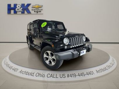 Used 2017 Jeep Wrangler Unlimited Sahara