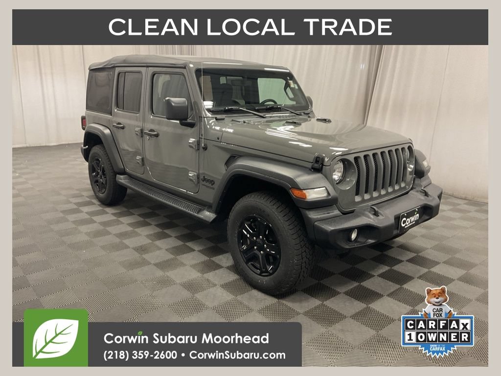 Used 2022 Jeep Wrangler Unlimited Sport AWD/4WD 360° Tour