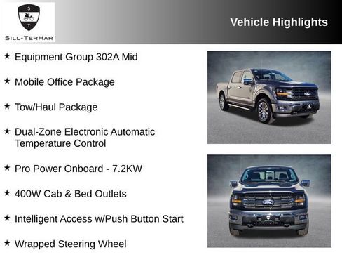 New 2025 Ford F150 XLT w/ Equipment Group 302A MID image 3