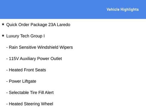Used 2023 Jeep Grand Cherokee L Laredo w/ Luxury Tech Group I AWD/4WD image 5