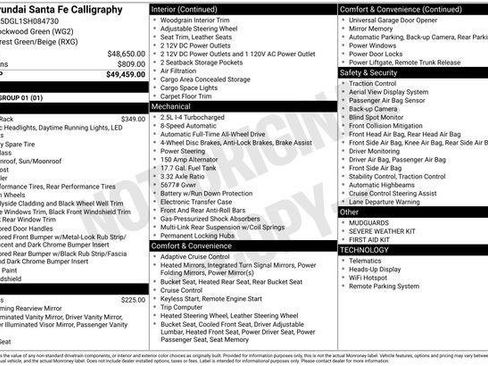 New 2025 Hyundai Santa Fe Calligraphy image 4