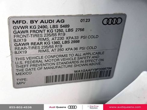 Used 2023 Audi Q5 2.0T Premium w/ Convenience Package AWD/4WD image 35