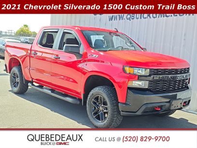 Used 2021 Chevrolet Silverado 1500 Custom Trail Boss w/ LPO, Dark Essentials Package