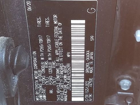 Used 2020 Toyota 4Runner SR5 Premium w/ Moonroof Package image 33