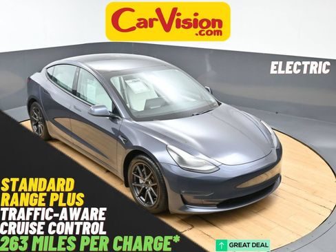 Used 2021 Tesla Model 3 Standard Range Plus RWD image 1