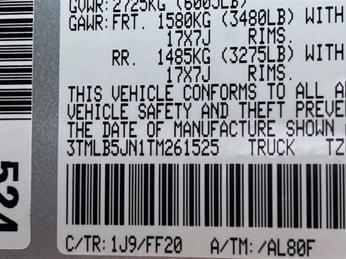 New 2026 Toyota Tacoma SR5 AWD/4WD image 25