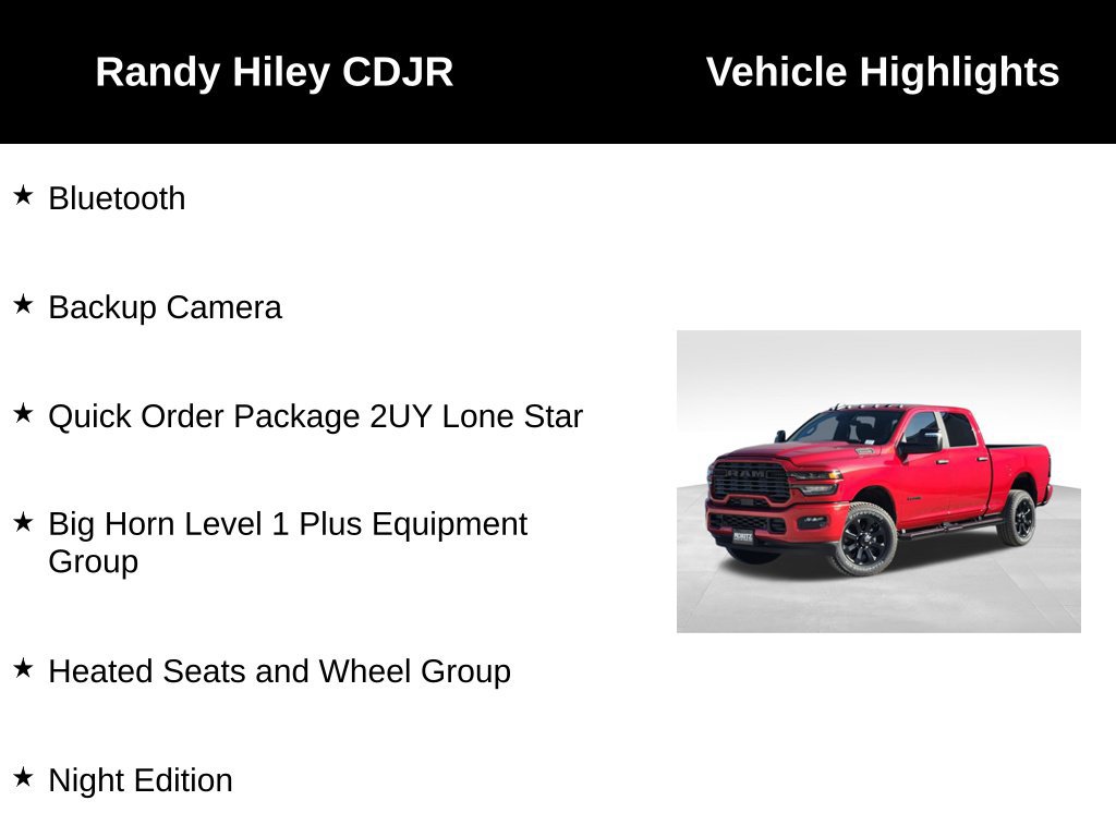 New 2026 RAM 2500 Lone Star AWD/4WD image 5