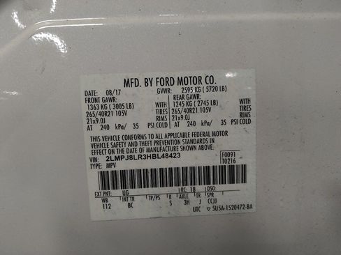 Used 2017 Lincoln MKX Reserve w/ Lincoln MKX Climate Package image 33