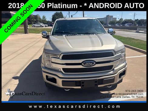 Used 2018 Ford F150 Platinum w/ Equipment Group 701A Luxury AWD/4WD image 2