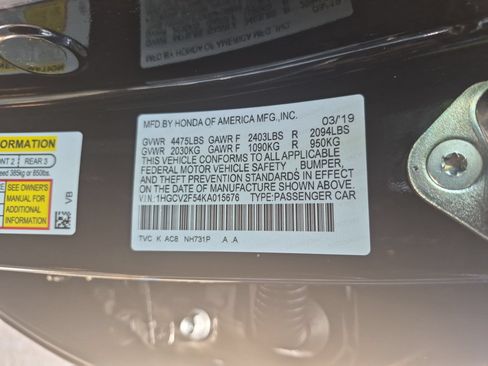 Used 2019 Honda Accord EX-L image 35