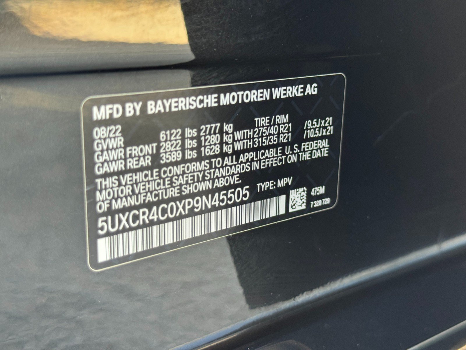 Used 2023 BMW X5 sDrive40i w/ M Sport Package RWD image 53