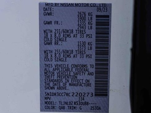 Certified 2024 Nissan Pathfinder SL image 32