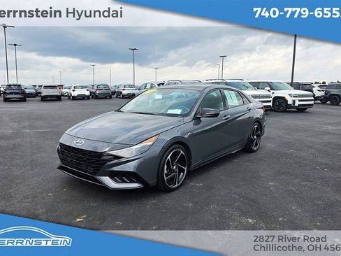 Used 2023 Hyundai Elantra N Line w/ Preferred Accessory Package FWD image 2