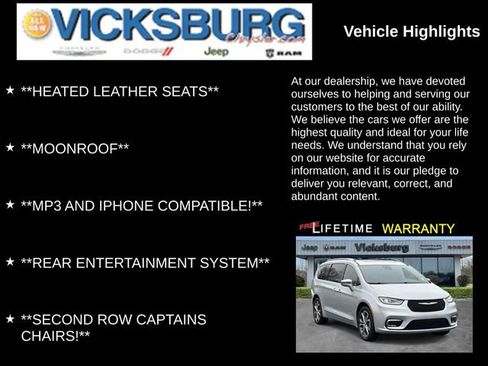 Used 2024 Chrysler Pacifica Pinnacle w/ Trailer Tow Group image 19