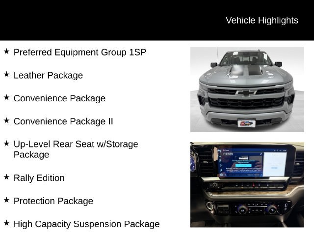 Certified 2025 Chevrolet Silverado 1500 RST w/ Rally Edition AWD/4WD image 16