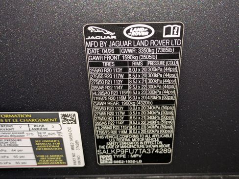 New 2026 Land Rover Range Rover SE AWD/4WD image 31