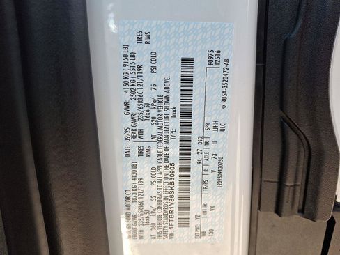 New 2025 Ford Transit 250 Low Roof w/ Load Area Protection Package image 15