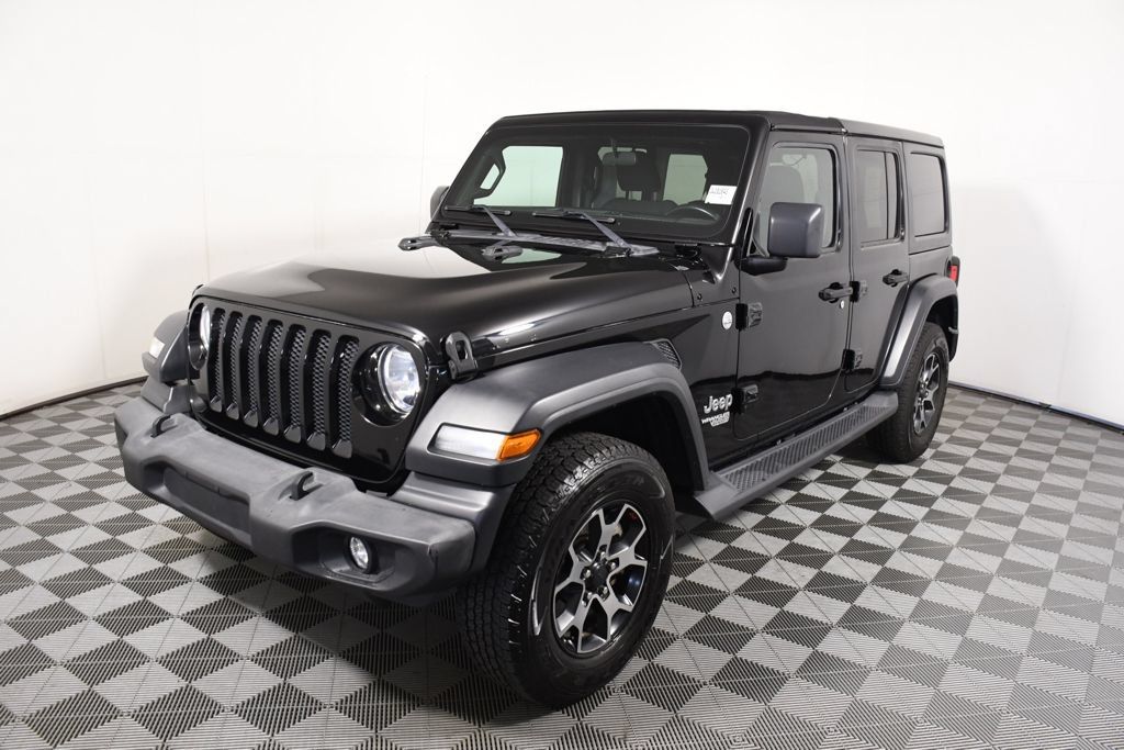 Used 2018 Jeep Wrangler Unlimited Sport S AWD/4WD image 1