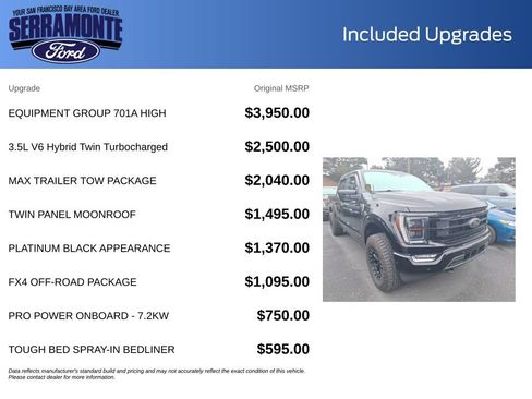 Used 2023 Ford F150 Platinum w/ Equipment Group 701A High AWD/4WD image 24