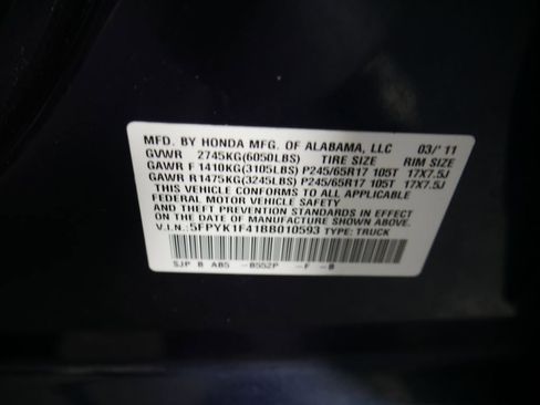 Used 2011 Honda Ridgeline RTS image 17