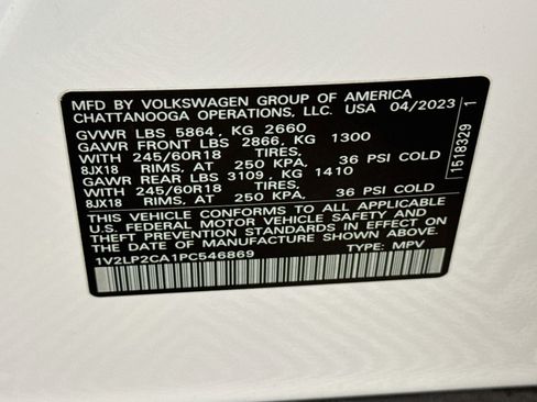 Used 2023 Volkswagen Atlas SE AWD/4WD image 26