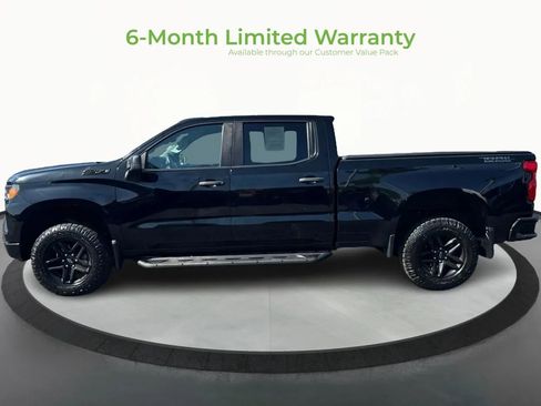 Used 2022 Chevrolet Silverado 1500 Custom Trail Boss w/ Midnight Edition image 4