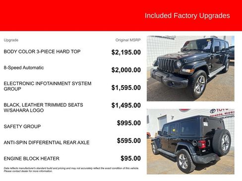 Used 2018 Jeep Wrangler Unlimited Sahara image 5