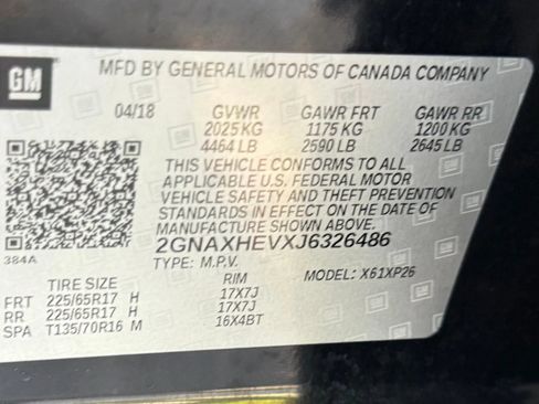Used 2018 Chevrolet Equinox LS FWD image 17