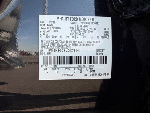 Used 2020 Ford Explorer ST w/ ST Street Pack AWD/4WD image 18