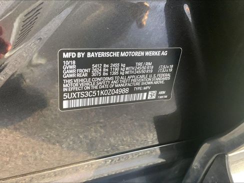 Used 2019 BMW X3 M40i w/ Premium Package image 32