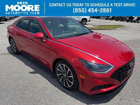 Used 2021 Hyundai Sonata Limited w/ Cargo Package FWD image 1