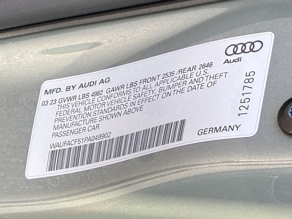 Used 2023 Audi A5 2.0T Premium Plus w/ Premium Plus AWD/4WD image 34