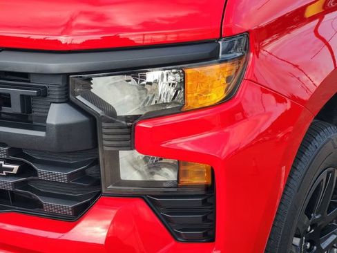 Used 2023 Chevrolet Silverado 1500 Custom w/ LPO, Dark Essentials Package RWD image 9