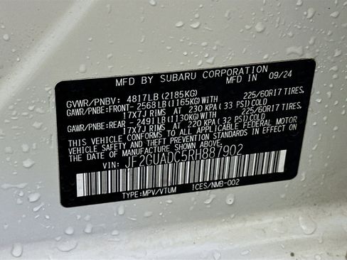 Used 2024 Subaru Crosstrek 2.0i Premium image 12