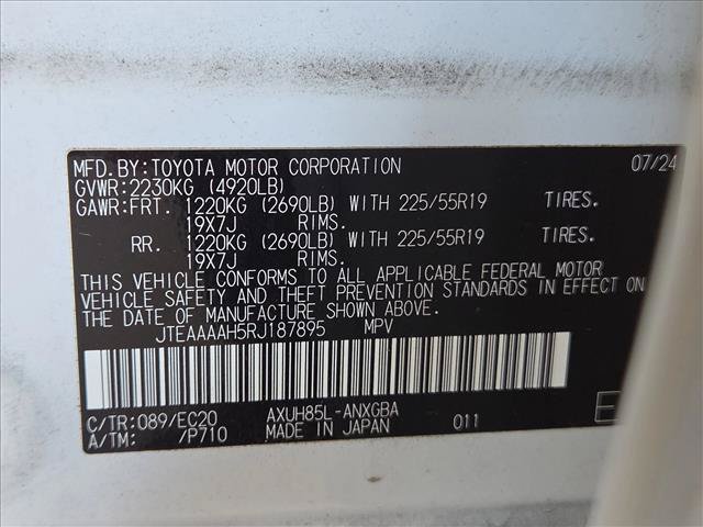 Certified 2024 Toyota Venza Nightshade AWD/4WD image 22