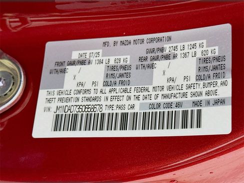 New 2025 MAZDA MX-5 Miata Grand Touring image 18