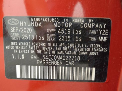 Used 2021 Hyundai Sonata Limited FWD image 33