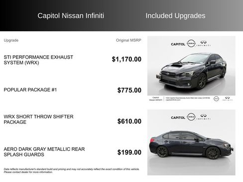 Used 2019 Subaru WRX Limited w/ Popular Package #1 image 8