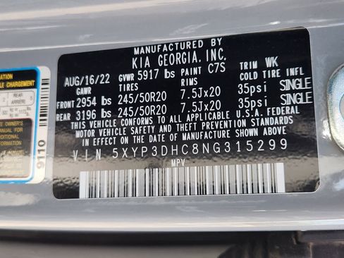 Certified 2022 Kia Telluride EX w/ EX Premium Package image 34