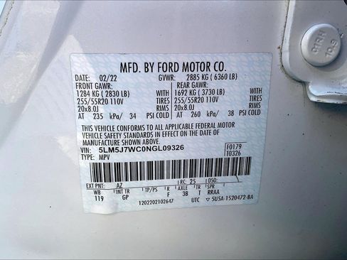 Used 2022 Lincoln Aviator Reserve w/ Class IV Trailer Tow Package image 28