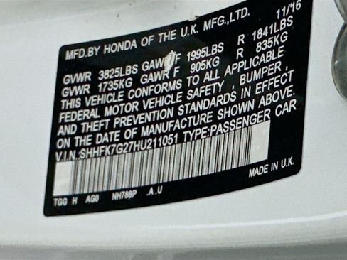 Used 2017 Honda Civic LX image 12